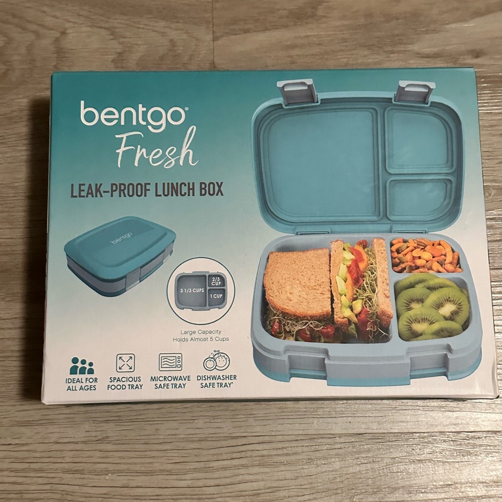 NWT Super nice Bentgo Fresh Leak-Proof Lunch Box - TEAL
